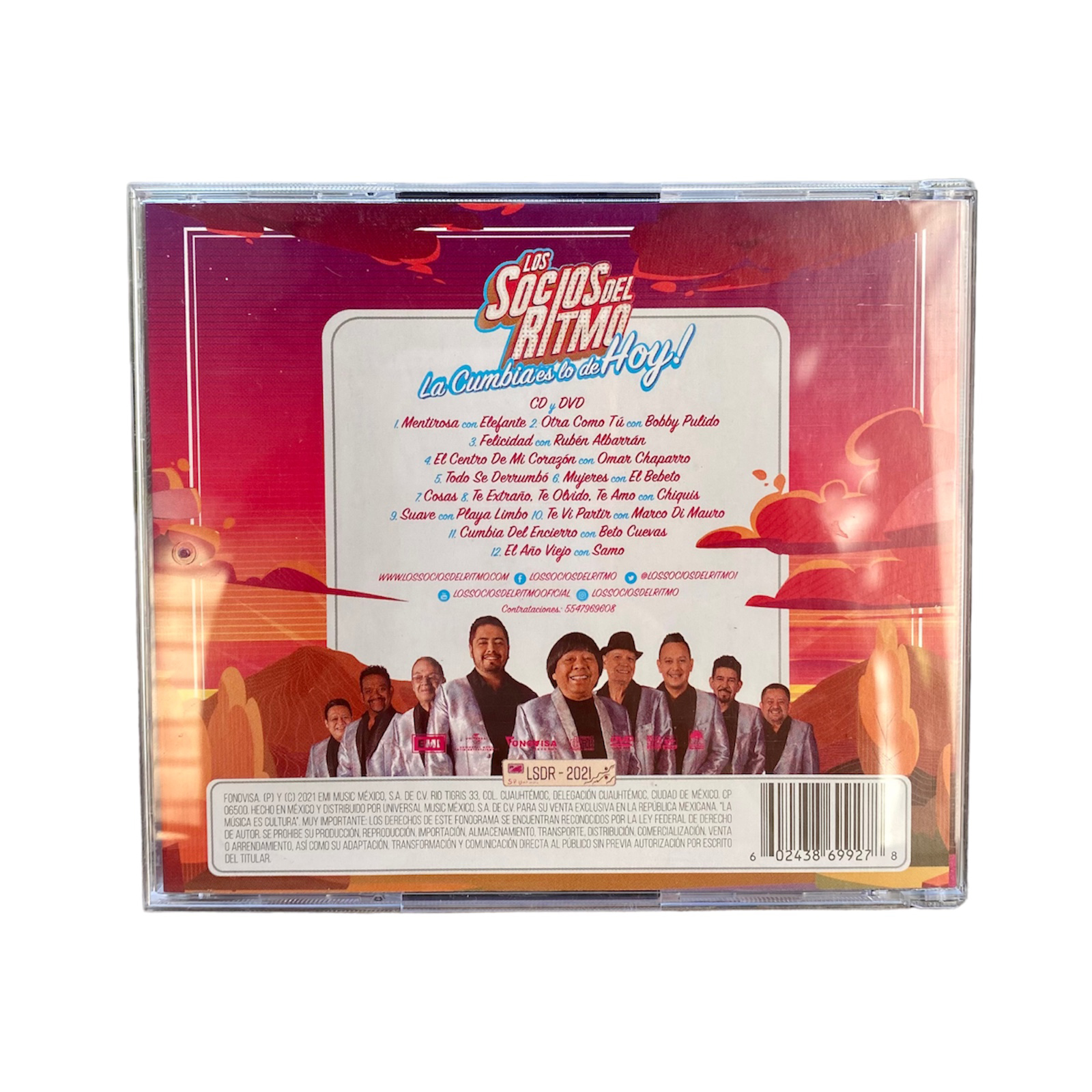 CD + DVD Oficial Los Socios Del Ritmo - Imagen 3